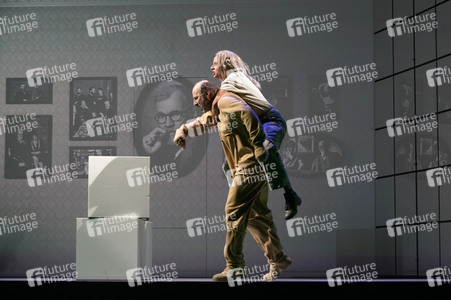 Theaterprobe 'Münchhausen - Freuds letzte Reise' in Berlin