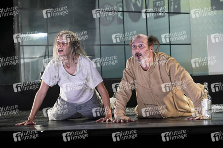 Theaterprobe 'Münchhausen - Freuds letzte Reise' in Berlin
