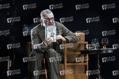 Theaterprobe 'Münchhausen - Freuds letzte Reise' in Berlin