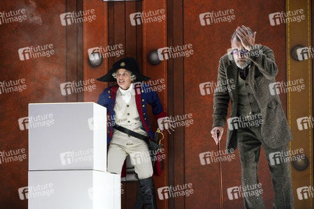 Theaterprobe 'Münchhausen - Freuds letzte Reise' in Berlin