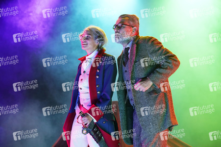 Theaterprobe 'Münchhausen - Freuds letzte Reise' in Berlin