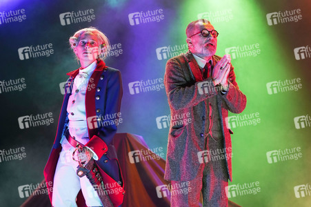 Theaterprobe 'Münchhausen - Freuds letzte Reise' in Berlin
