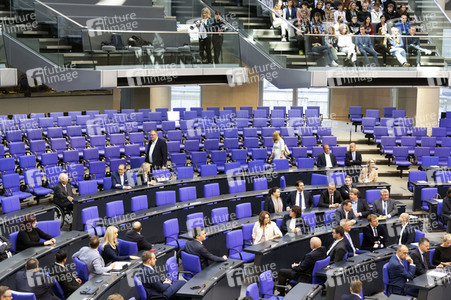 54. Sitzung des Deutschen Bundestages in Berlin