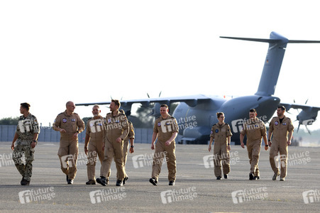 Deutsche Eurofighter in Omitama