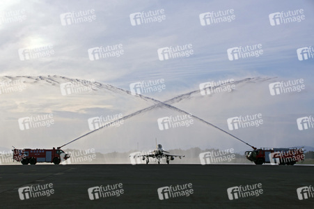 Deutsche Eurofighter in Omitama