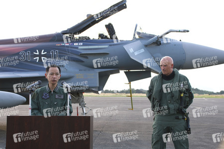 Deutsche Eurofighter in Omitama