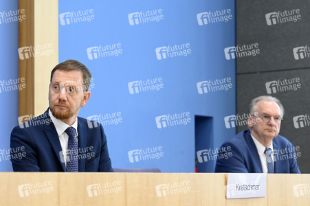 Bundespressekonferenz Großforschungszentren in der Lausitz in Berlin