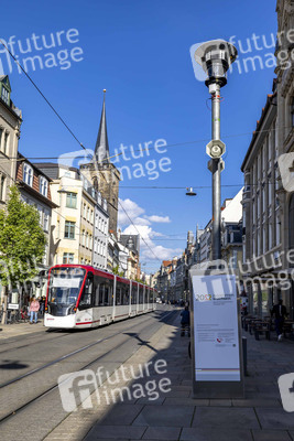 Aufbau für den Tag der Deutschen Einheit 2022 in Erfurt
