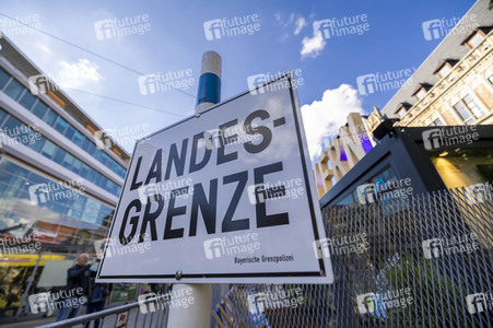 Aufbau für den Tag der Deutschen Einheit 2022 in Erfurt