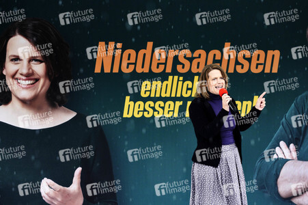 Landtagswahlkampfveranstaltung von Bündnis 90/Die Grünen in Hannover