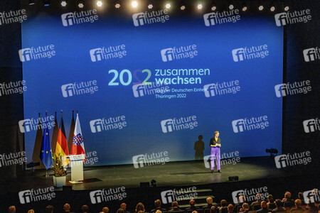 Festakt zum Tag der Deutschen Einheit in Erfurt