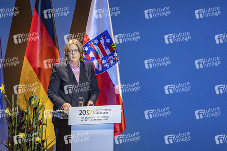 Festakt zum Tag der Deutschen Einheit in Erfurt
