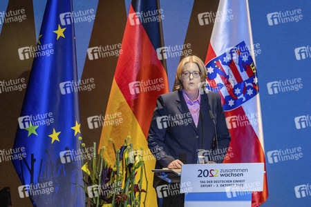 Festakt zum Tag der Deutschen Einheit in Erfurt