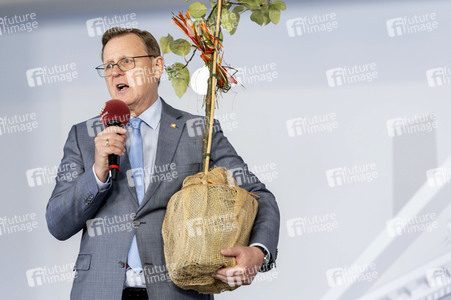 Symbolische Übergabe der Bundesratspräsidentschaft in Erfurt