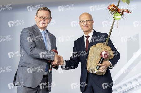 Symbolische Übergabe der Bundesratspräsidentschaft in Erfurt
