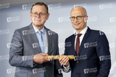 Symbolische Übergabe der Bundesratspräsidentschaft in Erfurt