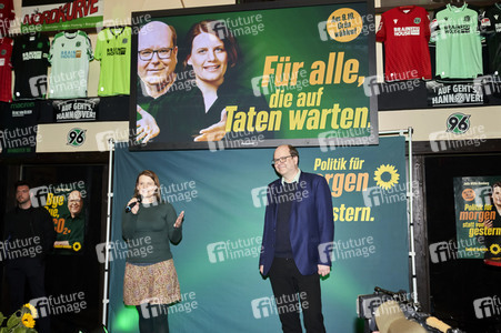 Landtagswahlkampfveranstaltung von Bündnis 90/Die Grünen in Hannover