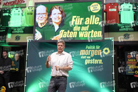 Landtagswahlkampfveranstaltung von Bündnis 90/Die Grünen in Hannover