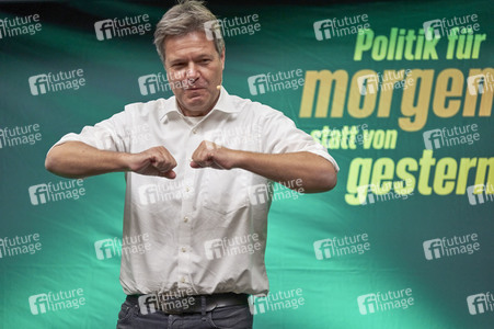 Landtagswahlkampfveranstaltung von Bündnis 90/Die Grünen in Hannover