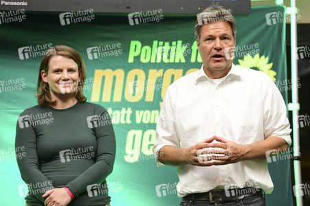 Landtagswahlkampfveranstaltung von Bündnis 90/Die Grünen in Hannover