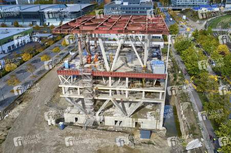 Umbau vom Niederländischen Pavillon in Hannover