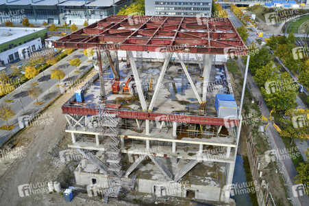 Umbau vom Niederländischen Pavillon in Hannover