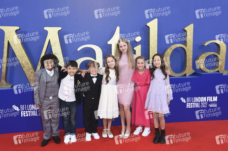 Festival-Opening und Filmpremiere 'Roald Dahls Matilda - Das Musical', BFI London Film Festival 2022
