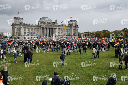 AfD-Demo gegen die die Regierungspolitik in der Energiekrise in Berlin