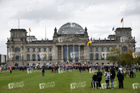 AfD-Demo gegen die die Regierungspolitik in der Energiekrise in Berlin