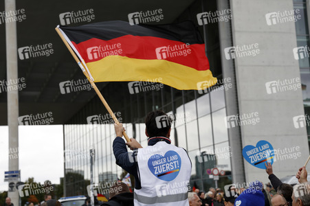 AfD-Demo gegen die die Regierungspolitik in der Energiekrise in Berlin