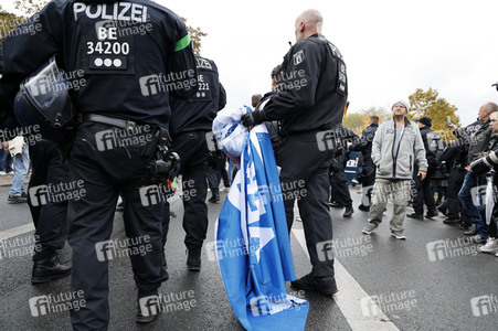 AfD-Demo gegen die die Regierungspolitik in der Energiekrise in Berlin