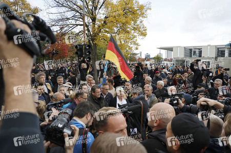 AfD-Demo gegen die die Regierungspolitik in der Energiekrise in Berlin