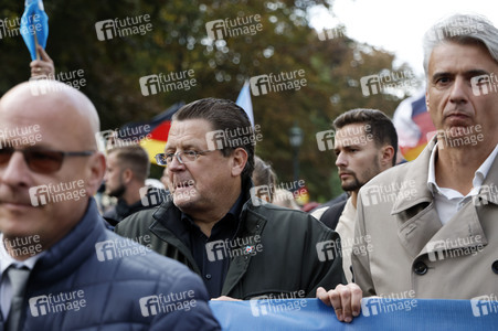 AfD-Demo gegen die die Regierungspolitik in der Energiekrise in Berlin