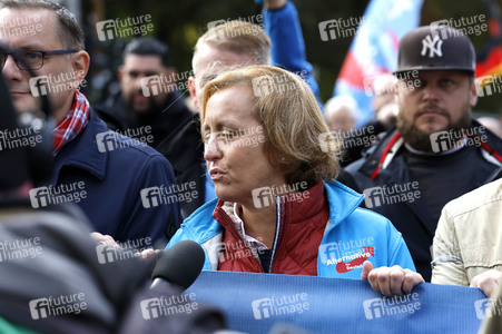 AfD-Demo gegen die die Regierungspolitik in der Energiekrise in Berlin