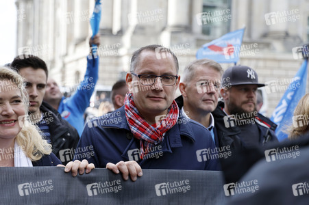 AfD-Demo gegen die die Regierungspolitik in der Energiekrise in Berlin