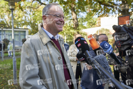 Stimmabgabe zur Landtagswahl 2022 in Hannover