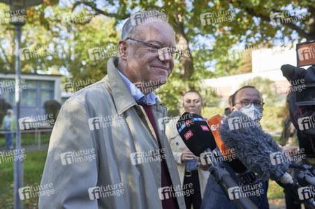 Stimmabgabe zur Landtagswahl 2022 in Hannover