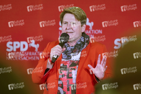 Wahlabend der niedersächsischen Landtagswahl 2022 in Hannover
