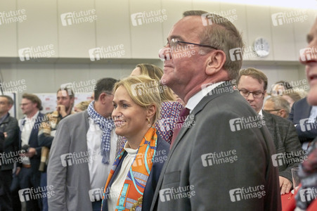 Wahlabend der niedersächsischen Landtagswahl 2022 in Hannover