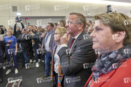 Wahlabend der niedersächsischen Landtagswahl 2022 in Hannover