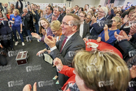 Wahlabend der niedersächsischen Landtagswahl 2022 in Hannover