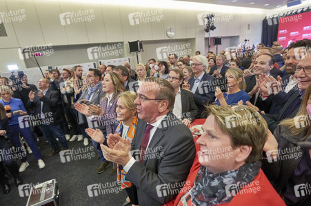 Wahlabend der niedersächsischen Landtagswahl 2022 in Hannover