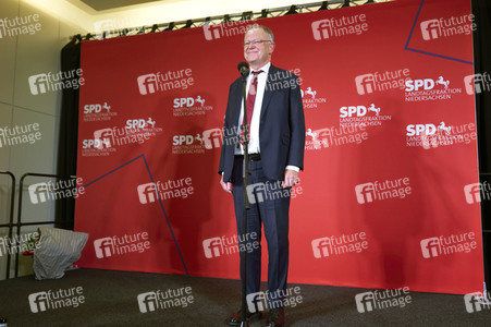 Wahlabend der niedersächsischen Landtagswahl 2022 in Hannover