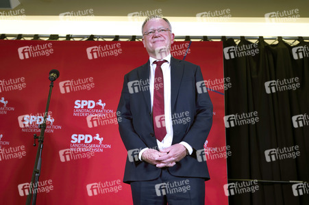 Wahlabend der niedersächsischen Landtagswahl 2022 in Hannover