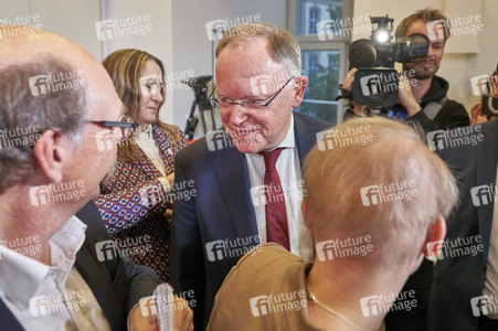 Wahlabend der niedersächsischen Landtagswahl 2022 in Hannover