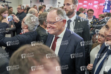 Wahlabend der niedersächsischen Landtagswahl 2022 in Hannover