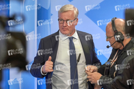 Wahlabend der niedersächsischen Landtagswahl 2022 in Hannover