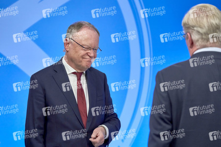 Wahlabend der niedersächsischen Landtagswahl 2022 in Hannover
