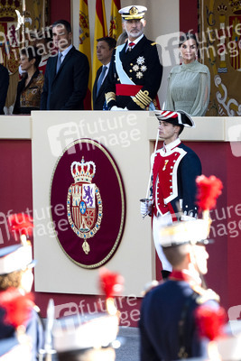 Militärparade zum spanischen Nationalfeiertag in Madrid