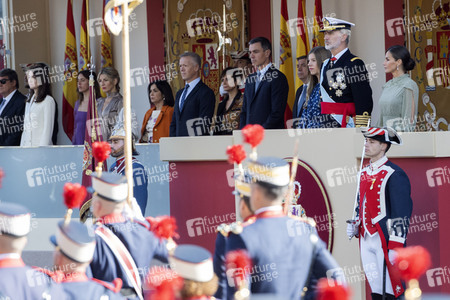 Militärparade zum spanischen Nationalfeiertag in Madrid